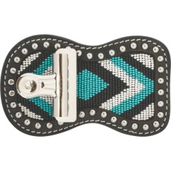 Weaver Leather Beaded Show Number Holder Diamond Pattern