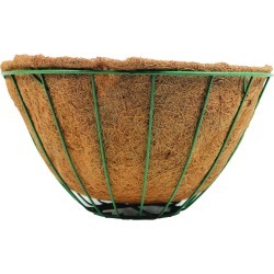 Wire Grow Basket With Coco Liner
