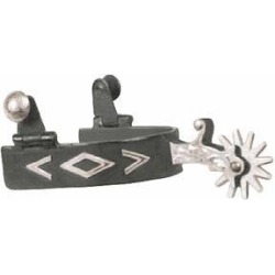 Abetta Black Diamond Show Spurs