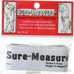 Tough-1 Sure Measure Horse & Pony Height & Weight Tape