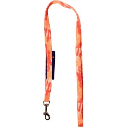 Hamilton Ribbon Overlay Single Thick Dog Lead - Pink Camo