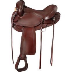 Hornless Comfort Gaited Trail Saddle