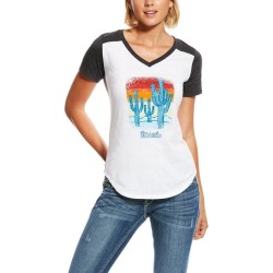 Ariat Ladies Serape Cactus Tee