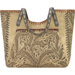 American West Mesilla Large Zip Top Tote