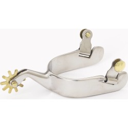 Turn-Two Equine Western D-Shank Spurs