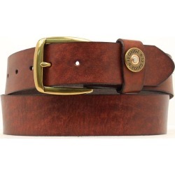 Nocona Shotgun Shell On Keeper Smooth Belt