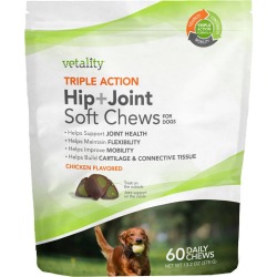 Triple Action Hip+Joint Soft Chews For Dogs