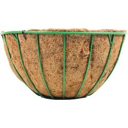 Wire Grow Basket With Coco Liner