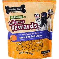 Three Dog Bakery Roll-Over Rewards Tiny Treats For Dogs