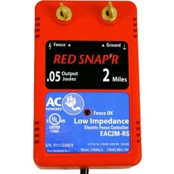 Red Snap'r 2 Mile Solid State Fence Charger