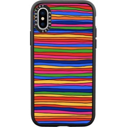 CASETiFY iPhone X Casetify Black Impact Resistance Case - Stripes by Matthew Langille found on Bargain Bro Philippines from CASETiFY APAC for $46.51