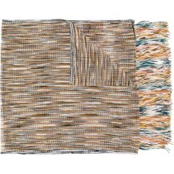 Missoni tassel crochet style scarf - Neutrals