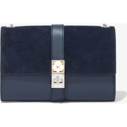 Proenza Schouler Suede Leather PS11 Chain Bag dark navy/blue One Size