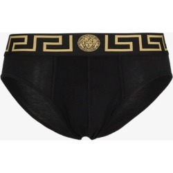 Versace Gold trim logo briefs