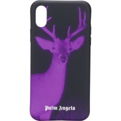 Palm Angels Deer iPhone X case - Purple
