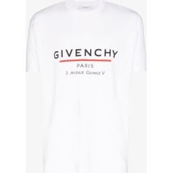 Givenchy address logo T-shirt
