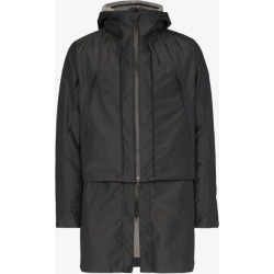 Descente Allterrain black Transform hooded down coat