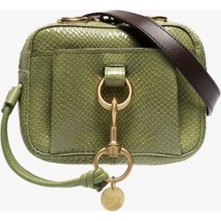 See By Chloé green ring-detail belt bag