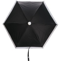 Karl Lagerfeld two-tone umbrella - Black