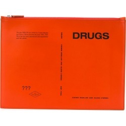 Raf Simons Drugs clatch bag - Orange