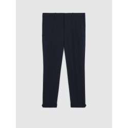 Neil Barrett Travel Back Zip-hem Slim Trousers