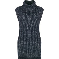 See By Chloé sleeveless turtleneck top - Blue