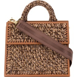 0711 knitted style bag - Brown