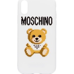 Moschino 8-bit Teddy iPhone X case - White