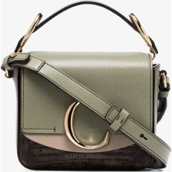 Chloé Green Toaster C Leather shoulder bag