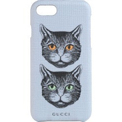 Gucci Mystic Cat iPhone 8 Case - Purple