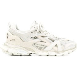 Shop Balenciaga White White Track Running Sneakers for