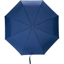Moschino pinstriped umbrella - Blue