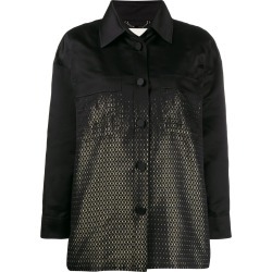 Fendi duchess shirt style jacket - Black