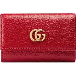 Gucci GG Marmont leather key case - Red