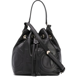 Jimmy Choo Juno Choo bucket bag - Black