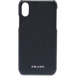 Prada leather iPhone X case - Black
