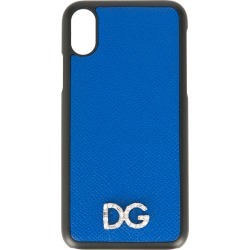Dolce & Gabbana logo iPhone X case - Blue
