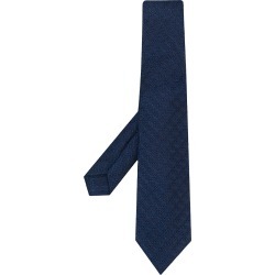 Kiton woven style tie - Blue