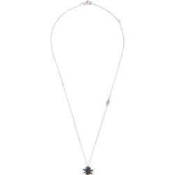 Christian Koban 'Skull' diamond necklace - Black