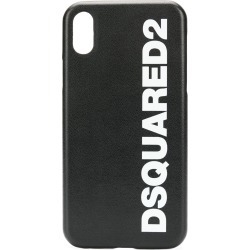 Dsquared2 logo print iPhone X case - Black