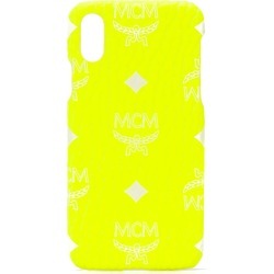 MCM logo iPhone X case - Yellow