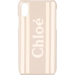 Chloé logo iPhone X case - Neutrals