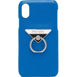 Prada Saffiano iPhone X cover - Blue