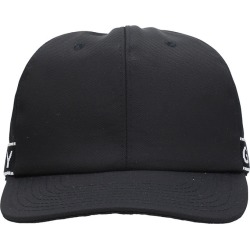 Givenchy Curved Cap Hats In Black Tech/synthetic