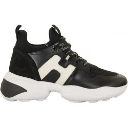 Hogan H487 Black And White Sneakers