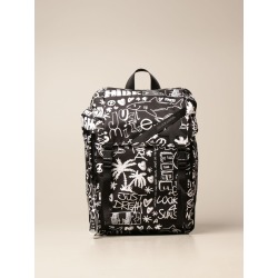 Golden Goose Backpack Golden Goose Backpack In Printed Canvas