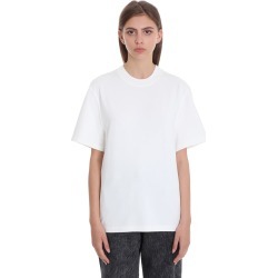 T by Alexander Wang T-shirt In White Cotton