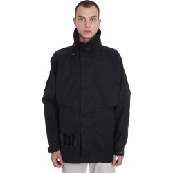 GMBH Coat In Black Polyester