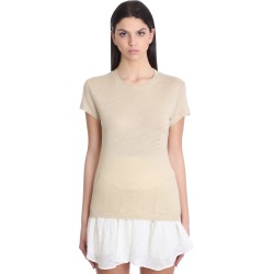 IRO Third T-shirt In Beige Cotton