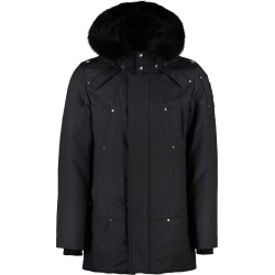Moose Knuckles Stirling Padded Parka With Fur Hood